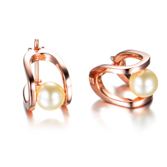 Pearl studs earrings