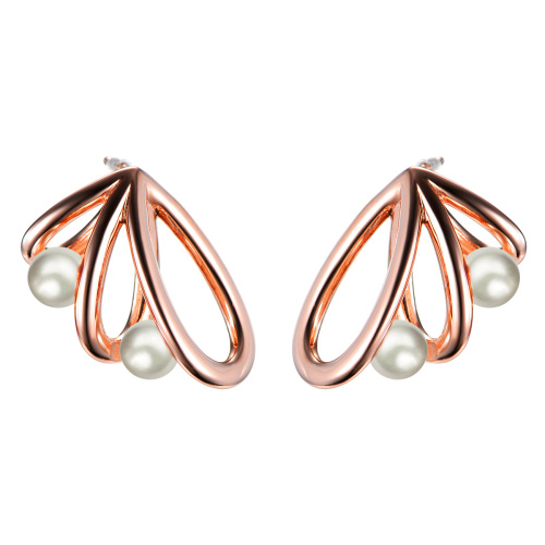 Pearl studs earrings