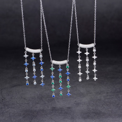 Starlight filled the sky Necklace