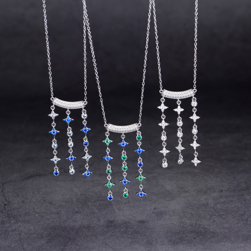 Starlight filled the sky Necklace