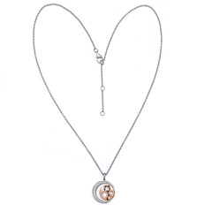 moon and star pendant necklace