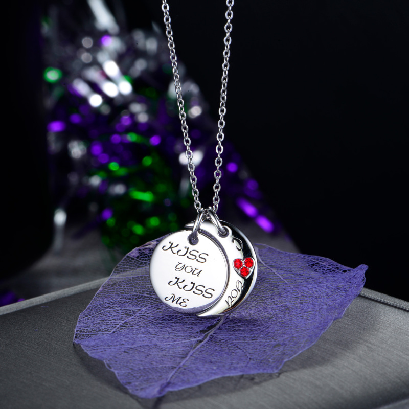 moon pendant necklace