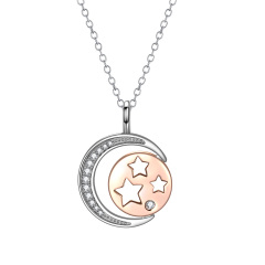 moon and star pendant necklace