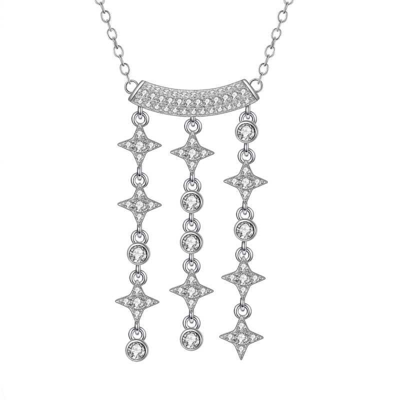 Starlight filled the sky Necklace