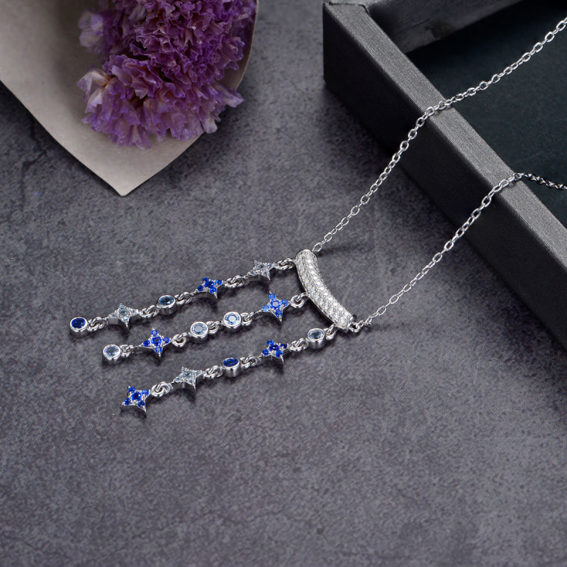 Starlight filled the sky Necklace