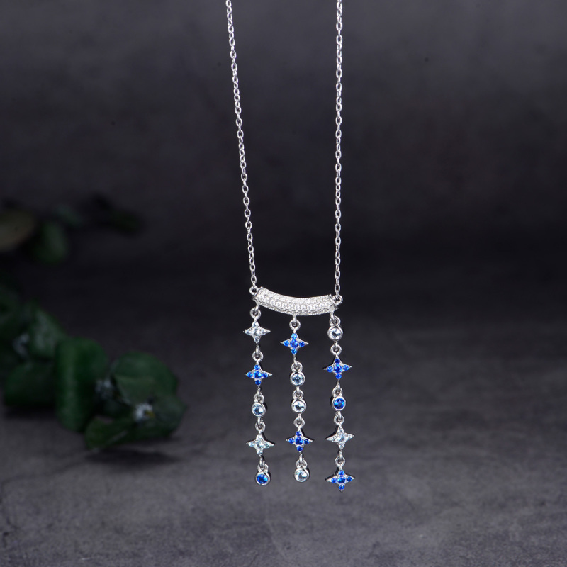 Starlight filled the sky Necklace