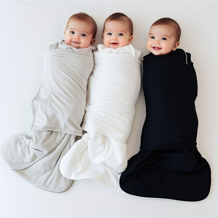 Comfortable bamboo new born baby swaddle