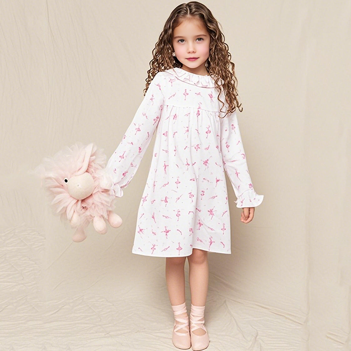 Wholesale kids nightgown pajamas for girl