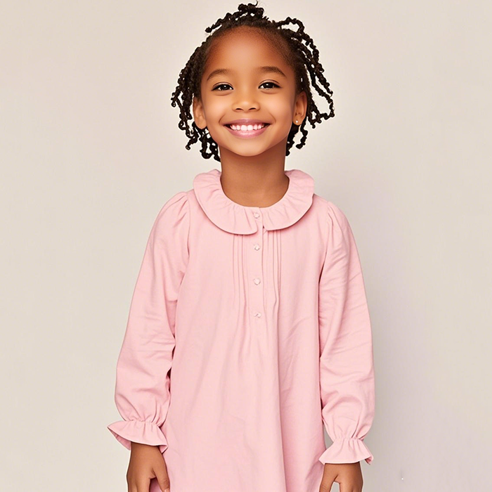 Wholesale kids nightgown pajamas for girl