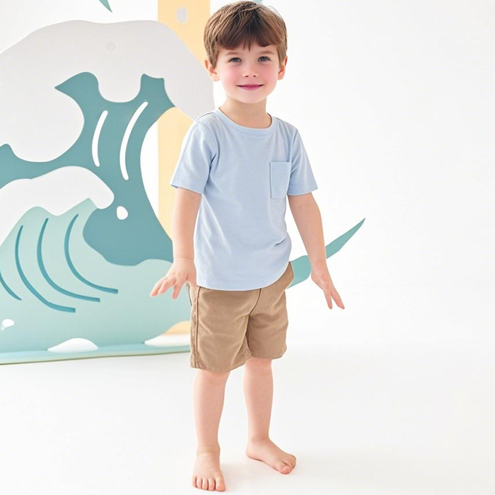 Custom Bamboo Baby T-shirt Set