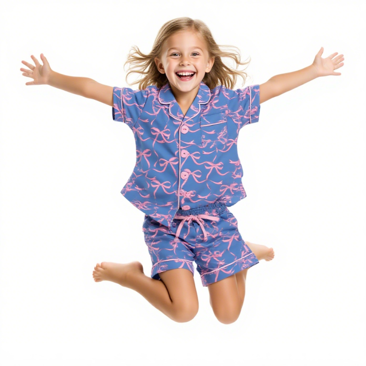 Custom Bamboo Valentine Matching Pajamas