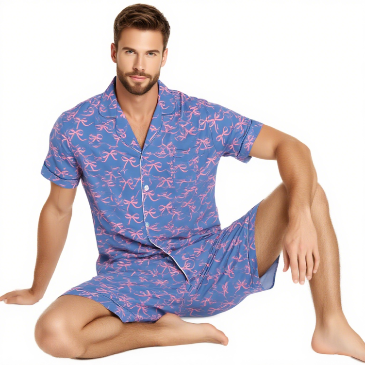 Custom Bamboo Valentine Matching Pajamas