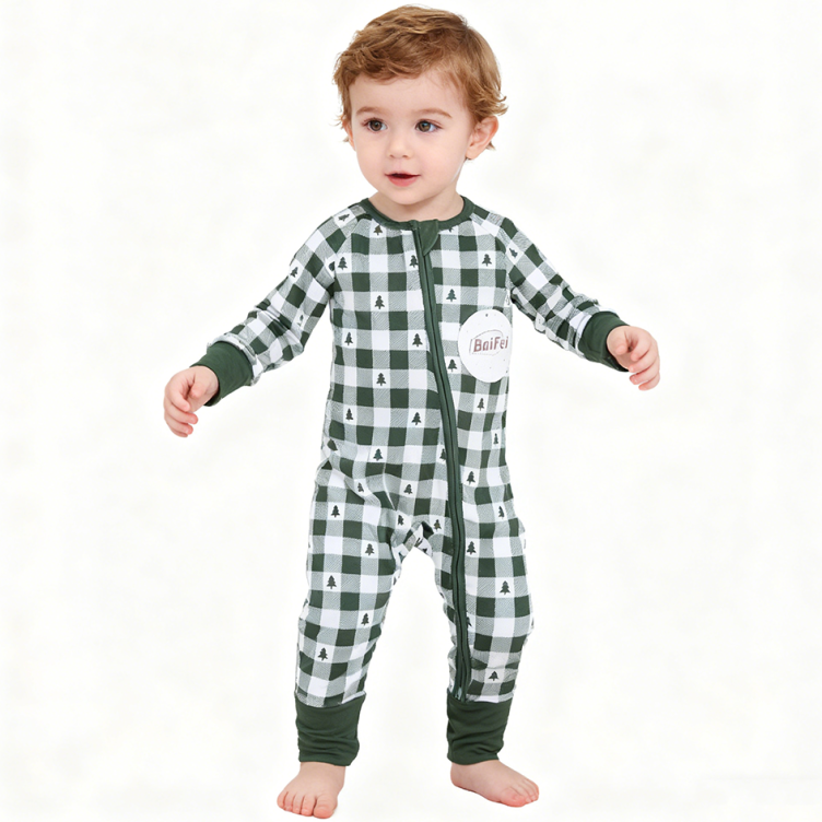 Bamboo Baby Romper Details