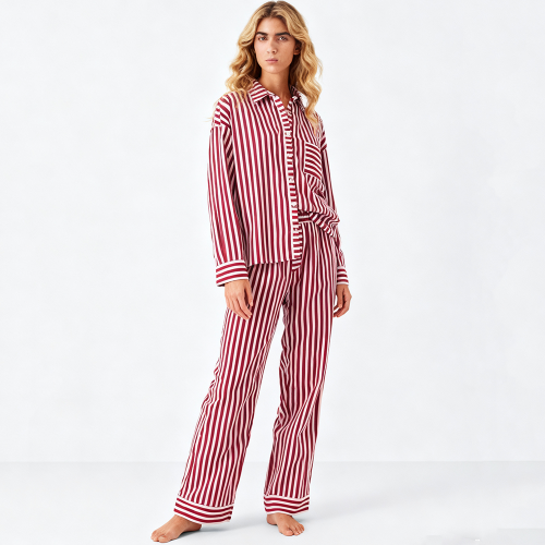 Custom women's sleepwear bamboo pajamas for women set