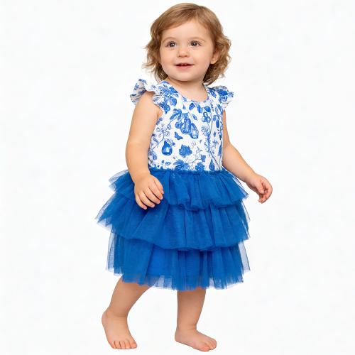 Wholesale Custom Bamboo Baby Clothes Baby Girl Dress
