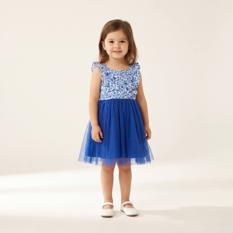 Wholesale Custom Bamboo Clothes Tulle Dress for Girls