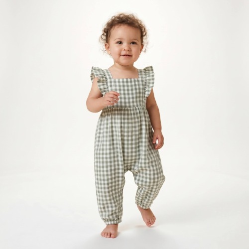 OEM Baby Girl Clothes Short Sleeves Baby Romper