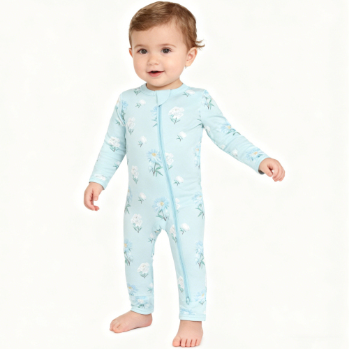 Custom New Born lyocell Bamboo Baby romper