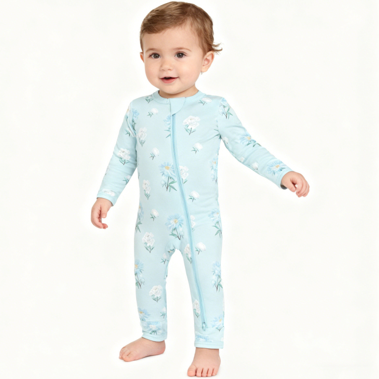 Custom New Born lyocell Bamboo Baby romper