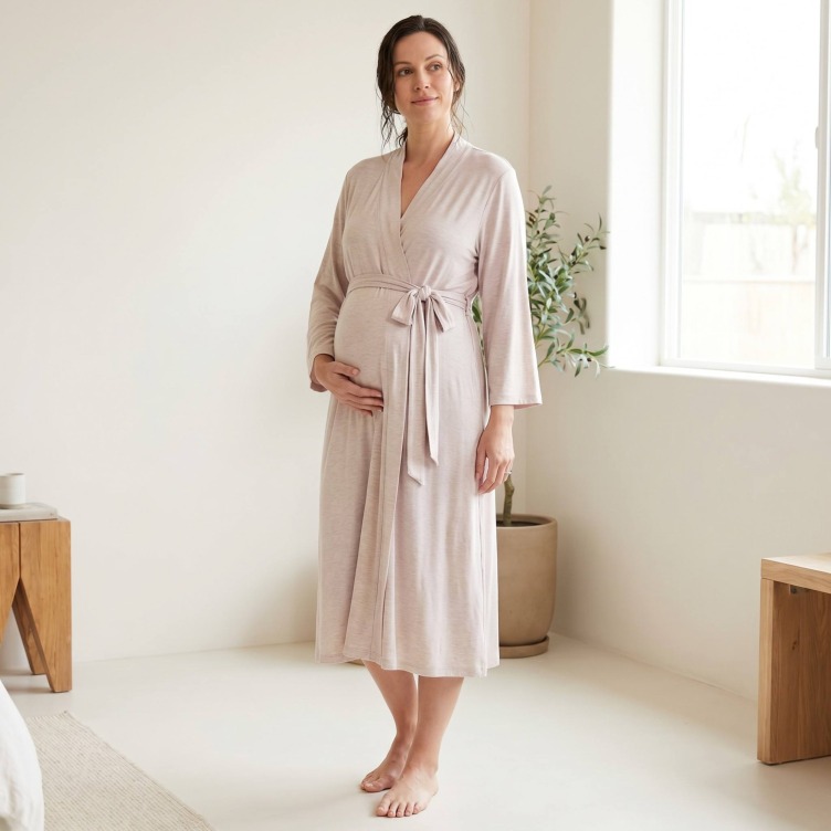 Custom Delivery/Nursing Maternity Robe Pregnant Clothes