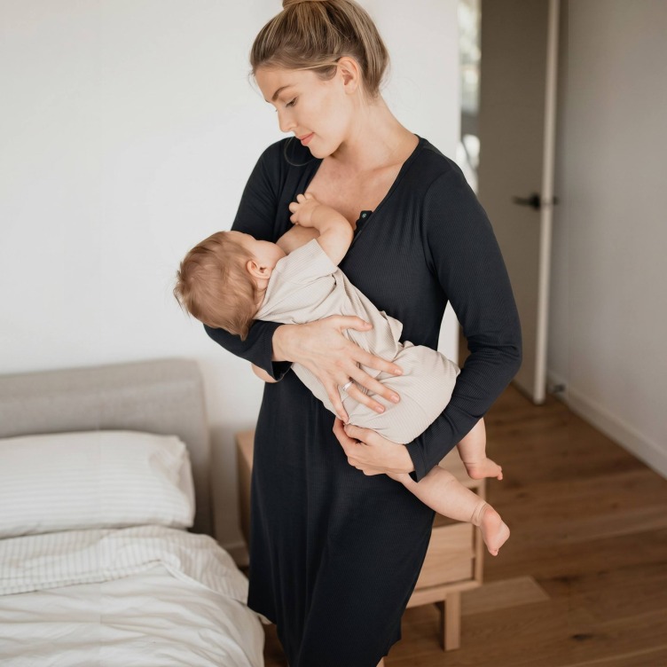 Custom Bamboo Maternity Nursing Nightgowns