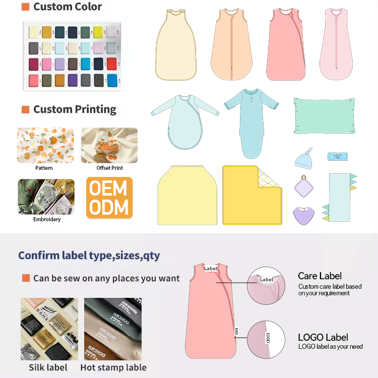 Comfortable Bamboo New Born Baby Swaddle