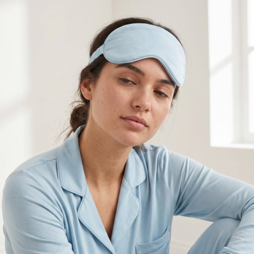 Wholesale Custom Bamboo Fabric Sleep Eye Mask