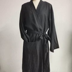 Kimono linen robe