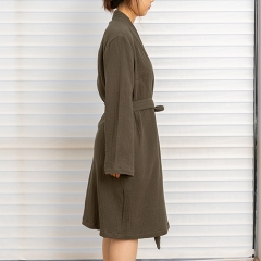 Judge gray linen robe