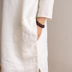 white full size woman dress