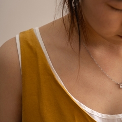 apricot v neck woman jumpsuit