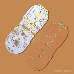 Resin plug hole Copper based pcb