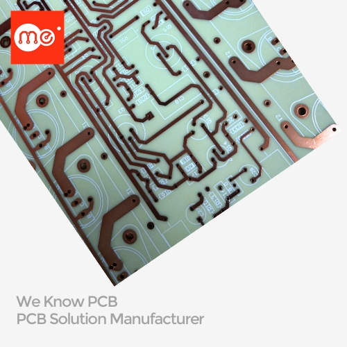 Bare copper pcb No Soldermask Board Thickness 2.0mm pcb Meidear