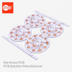 LED Bub insulating hole AL base OSP Aluminum Base board aluminum pcb LED Light PCB