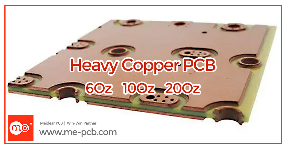 High-performance Thick copper heavy Copper PCB 6Oz 10Oz 20Oz