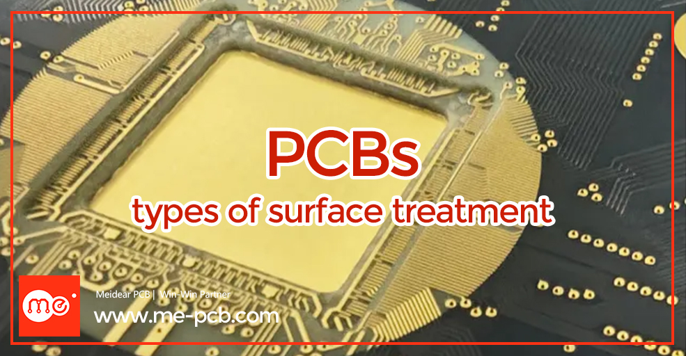 How many types of surface treatment processes for PCB?