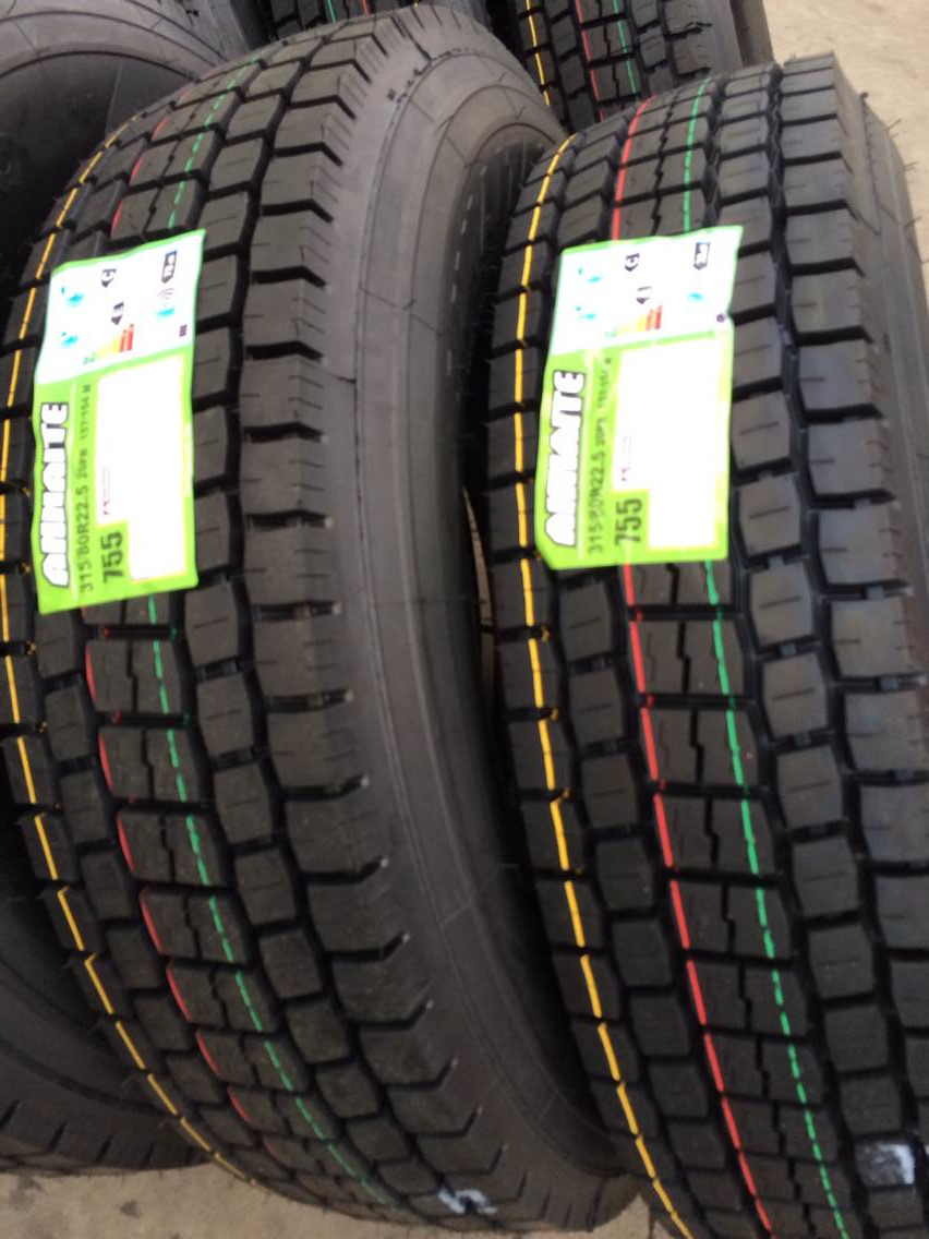 Container loading for truck tires customers from Belgium