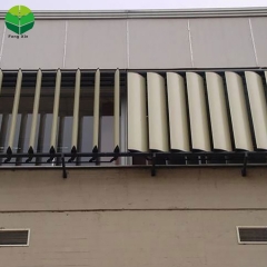 2020 Best Sell Motorized Aluminum Roofing Retractable Louver Window