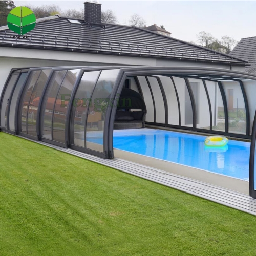 retractable swimming pool