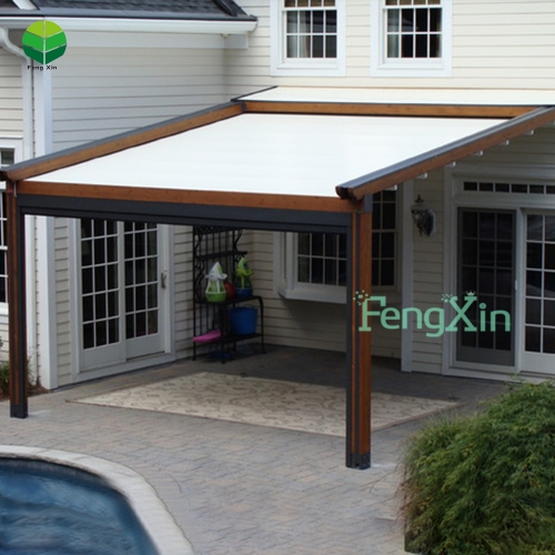 Manual Full Cassette Window/Door Canopy Sun Shade Patio Retractable Awning