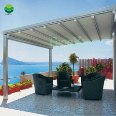 High Quality Low Price Folding Awnings Outdoor Side Terrace Roof Retractable System