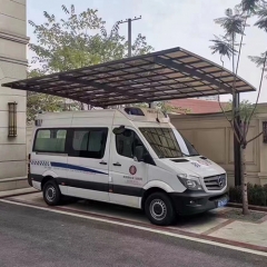 High Quality Aluminum Carport Polycarbonate Car Parking Roof Canopy Arched Roof