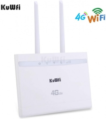KuWFi 4G LTE Router,300Mbps Wireless or 150Mbps 4G lte high speed Access Point WIFI Repeater Extender Bridge CPE Router with sim slot