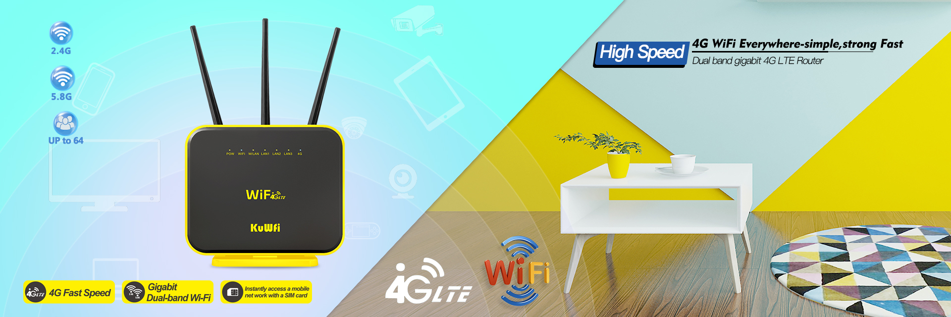 Kuwfi 4g lte cpe812 настройка