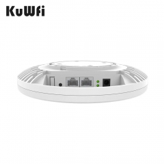 KuWFi Ceiling Mount Ap Cpe 11ax 3000mbps Wireless Access Point for Indoor Wifi Cover