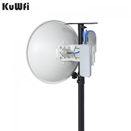 KuWFi 20KM CPE Wifi Bridge 29dbi 11ac Wave2 900mbps Long Range Point To ...