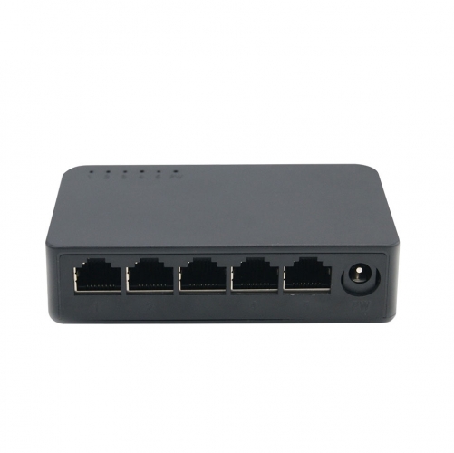 Kuwfi 48V POE Network Switch 10/100Mbps Ethernet Switch RJ45 Injector  Switcher With 4 Port For IP Camera/Wireless AP/Wifi Router