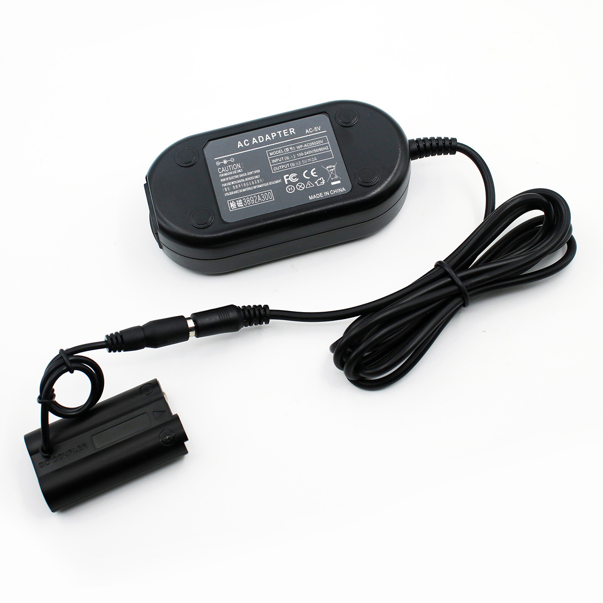 Camera voedingsadapter compatibel met Fujifilm AC-3V, AC-5V en CP-95