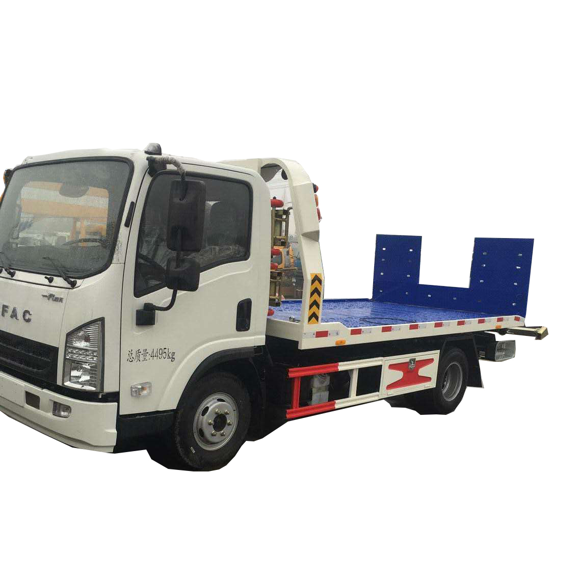 DFAC 4*2 4T flatbed hydraulic platform tow truck hydraulic lift ...