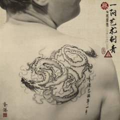 Impression of white dragon